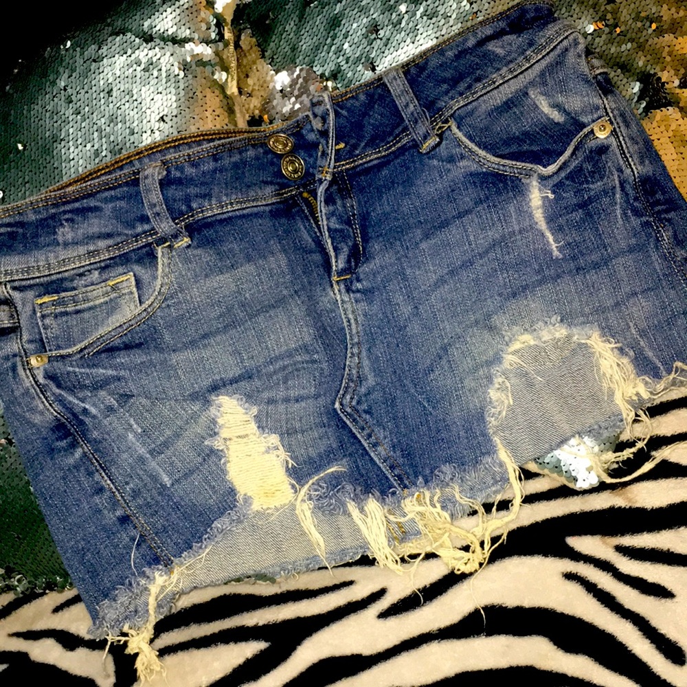 Jean skirt
